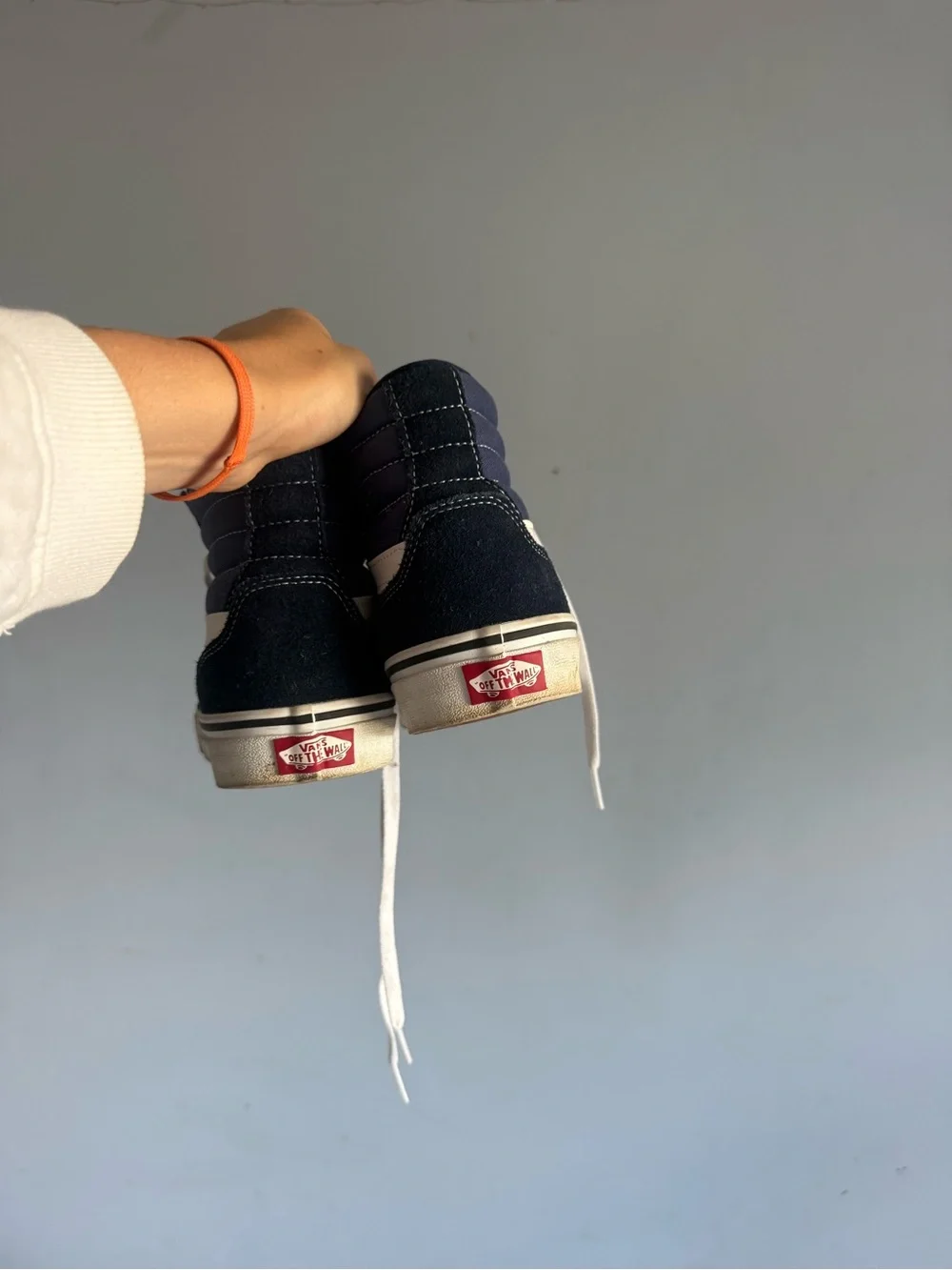 Vans only wore